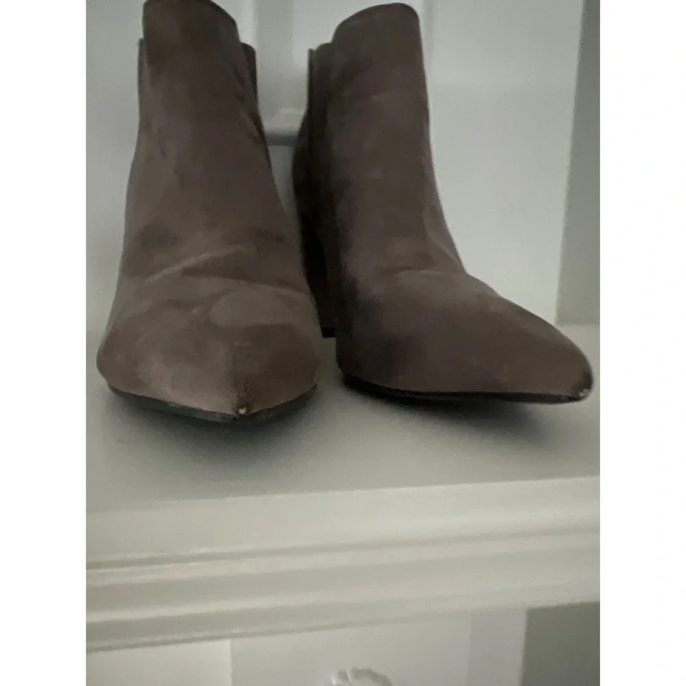 Marc Fisher Suede Booties - Picture 2 of 9